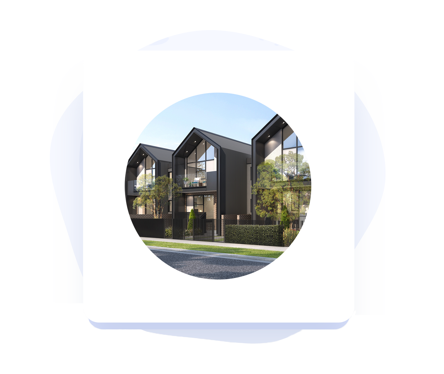 3d Rendering Facade Realesate