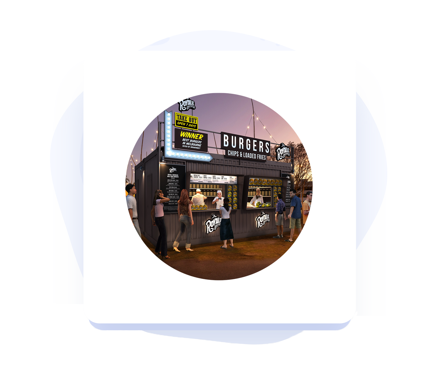 3d Rendering Shipping Container