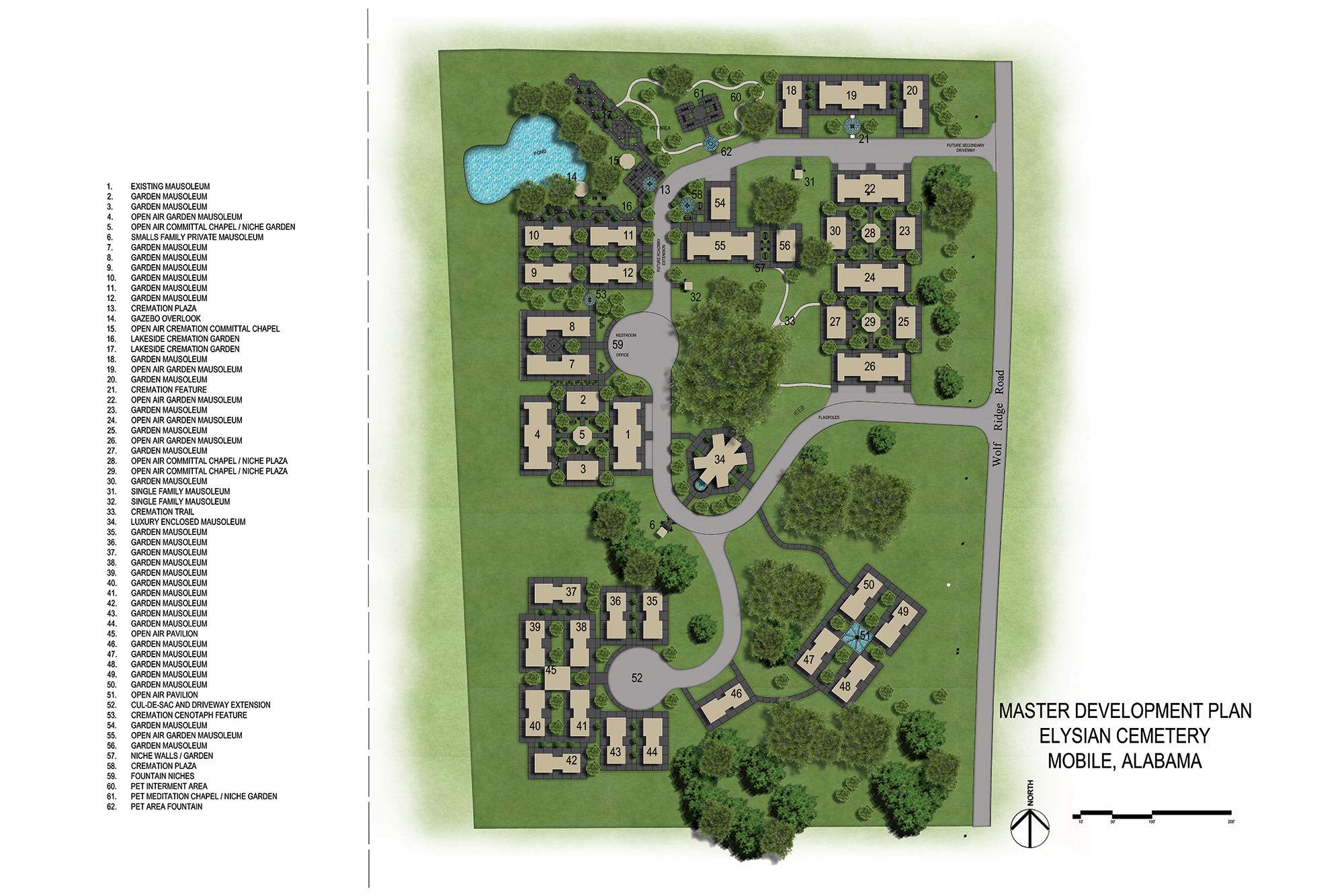  Mobile Al Elysian Cemetery Rendering Master Plan 12 28 2021 Model